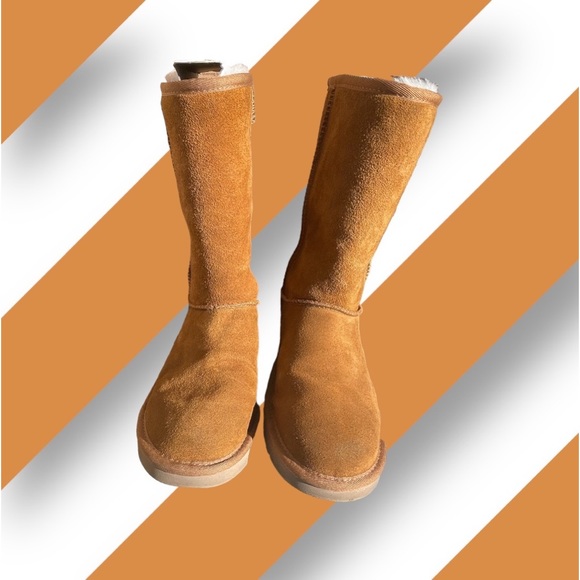 KOOLABURRA by UGG. W KOOLA TALL, CLASSIC TALL WOMEN’S SIZE 7W CHESTNUT.! - Picture 4 of 14